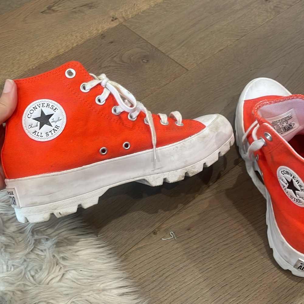 High Top Chuck Taylor All Star Lugged Platform Converse